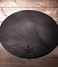 Round leather mouse pad