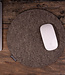 Mouse pad round made of felt