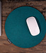 Mouse pad round made of felt