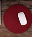 Mouse pad round made of felt