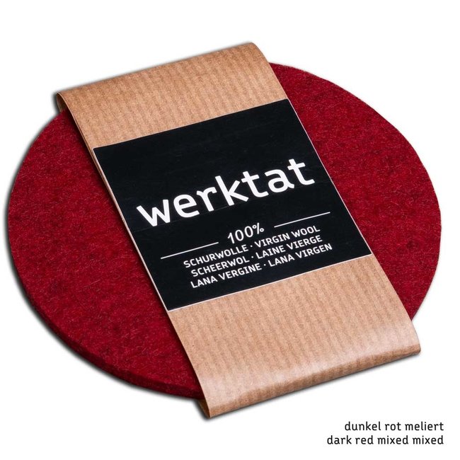 round coasters felt 10 cm - 45 cm, wool
