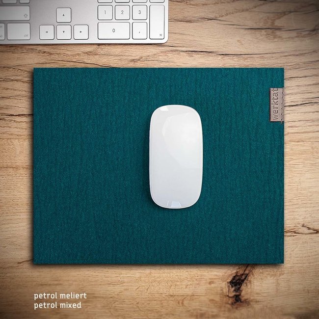 Mouse pad made of felt