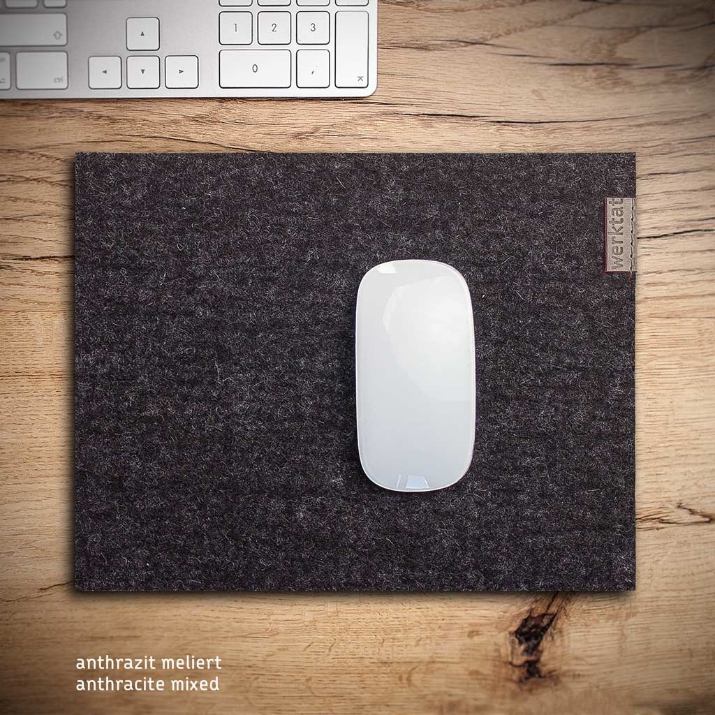 rechteckiges Mousepad Filz werktat