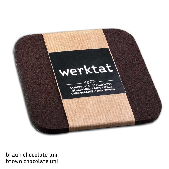 felt coasters square 10 - 40 cm