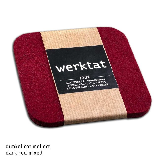 felt coasters square 10 - 40 cm