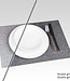 angular felt placemat, 5 mm wool