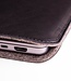 schlichte MacBook Lederhülle mit Futter aus Wollfilz