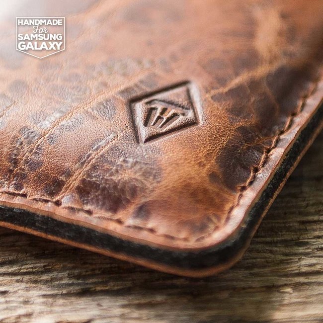 S24, S23, +, Ultra: leather sleeve for Samsung Galaxy