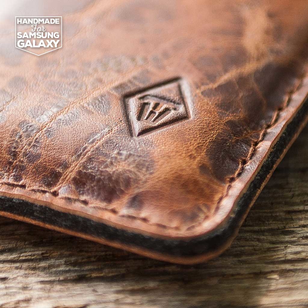 S24, S23, +, Ultra: leather sleeve for Samsung Galaxy - werktat