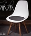 Zweifarbige Sitzauflage aus Filz für Eames Chair, Armchair