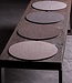 felt seat mat round – two-tone