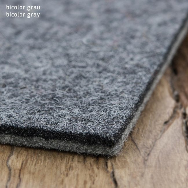 Two tone felt chair pad square, cover