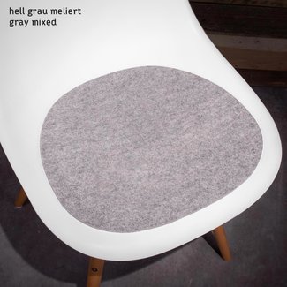 Felt seat pad for Eames Plastic Chair, Armchair, wool felt 5mm