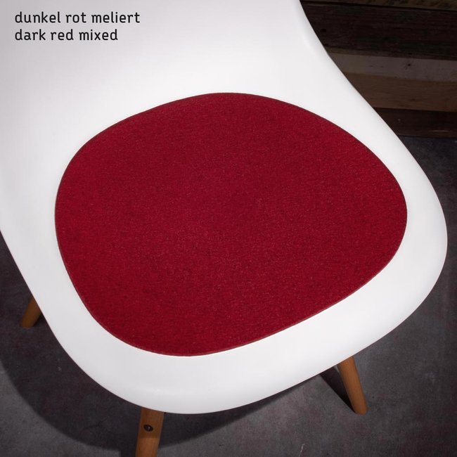 Felt seat pad for Eames Plastic Chair, Armchair, wool felt 5mm