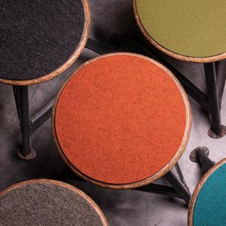 felt seat mat round – felt pad