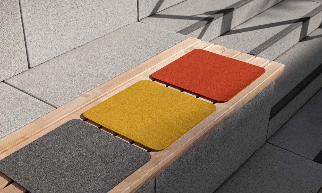 Wool Felt Chair Seat Pads