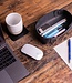 pen tray leather black