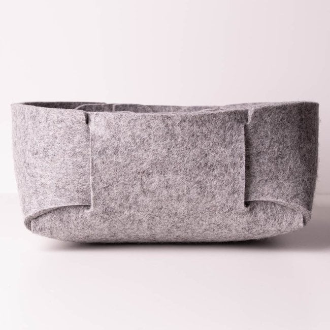 Korb aus Filz  klein – für Brot, Schlüssel oder Schmuck
