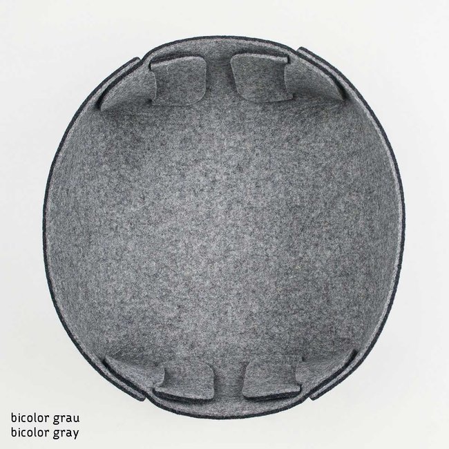 Basket of felt small