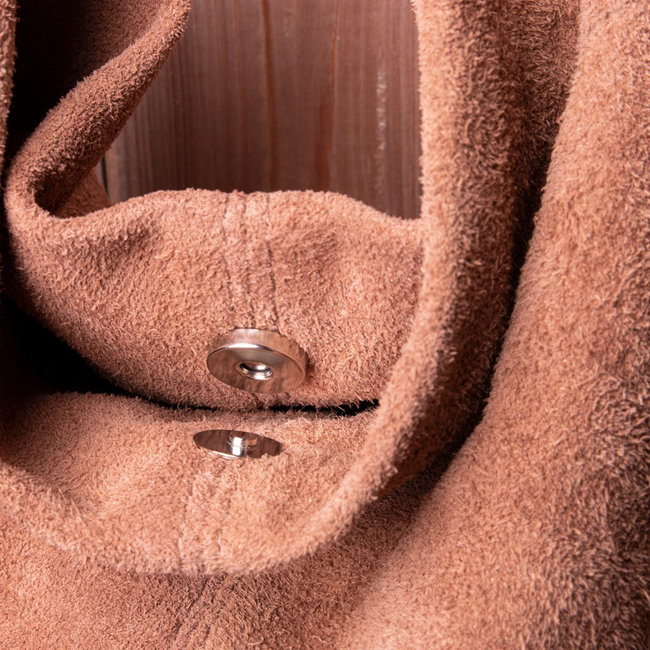 INSIDEOUT,  leather shoulder bag