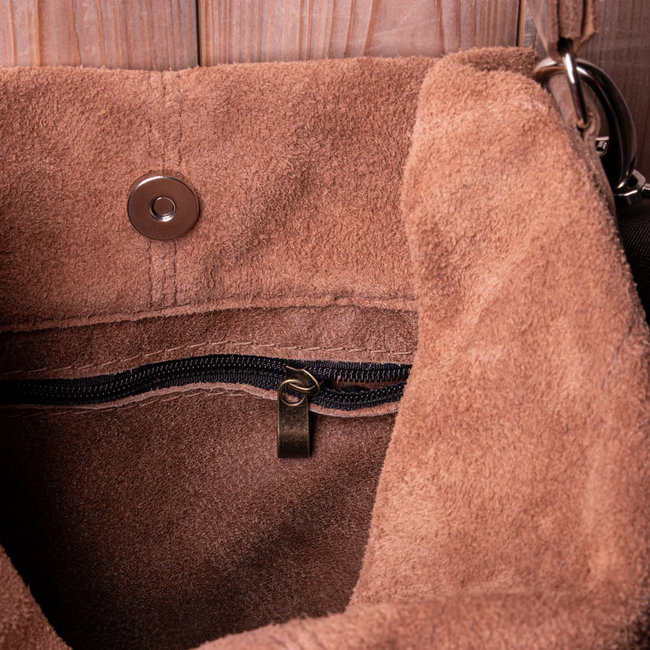 INSIDEOUT, Leder Schultertasche