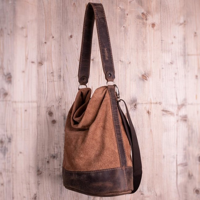 INSIDEOUT, Leder Schultertasche