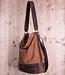 INSIDEOUT,  leather shoulder bag