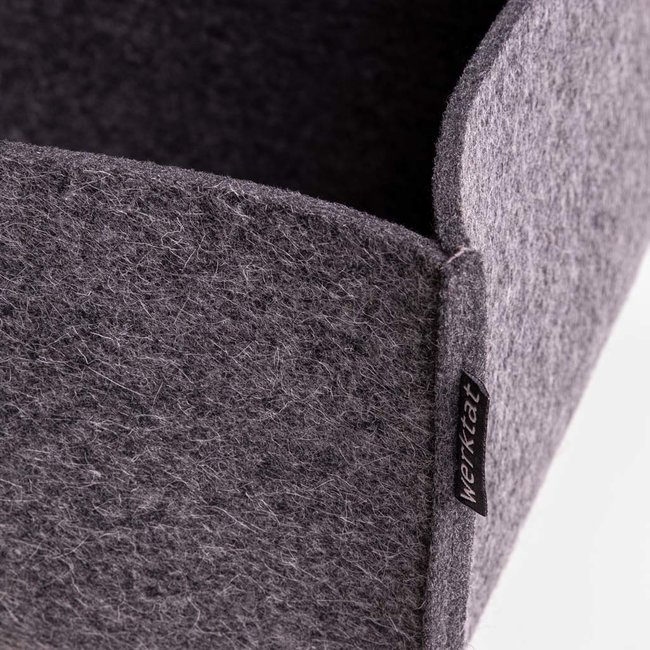 magazine basket or letter tray of felt