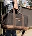 WEEKENDER – Travel Bag in Wool Felt and Cowhide Leather