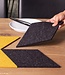 Diamond coaster in felt