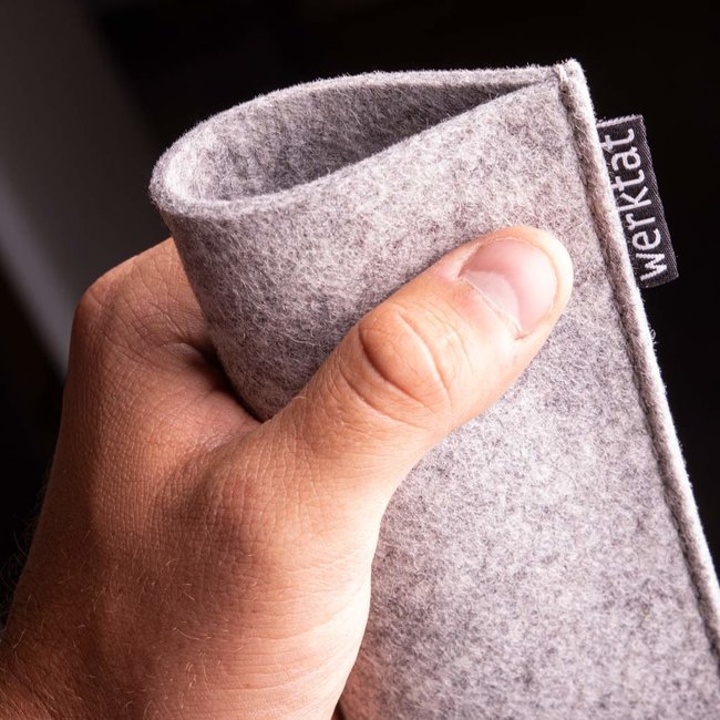 slip-in eyeglass case from felt