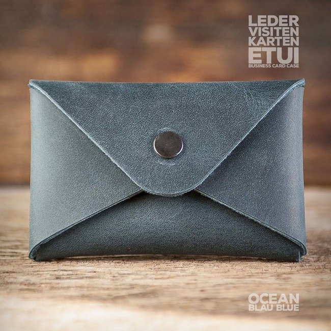 Visitenkartenetui aus Leder