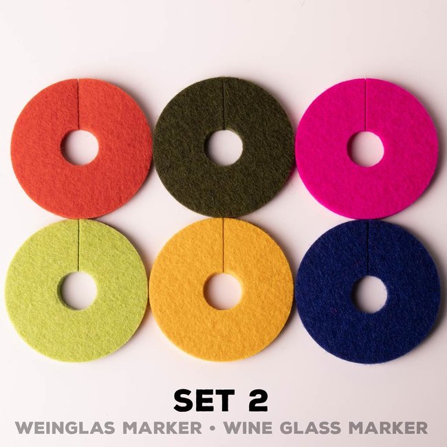 Glasmarker für Wein- & Sektgläser