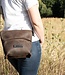 Small leather crossbody bag FESTIVAL