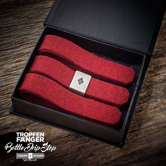 Tropfenfänger für Weinflaschen: TROPFSTOPP