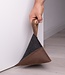 Door sack in leather & felt – heavy stopper for the floor