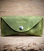 Antique leather glasses case