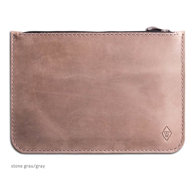 bank bag from leather