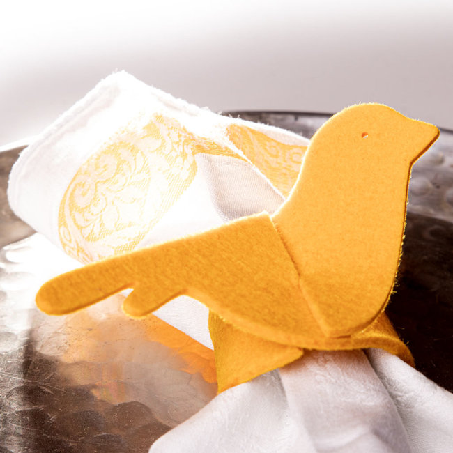 Napkin ring bird, dove