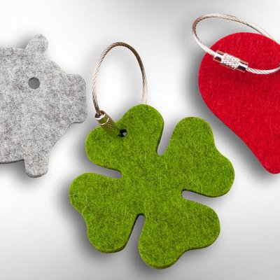felt keychain