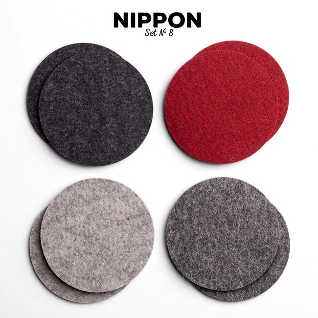 coasters felt colorful