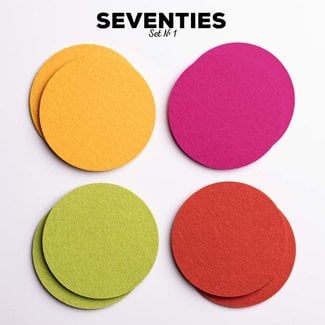 coasters felt colorful