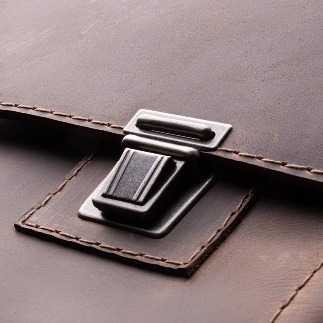 Briefcase leather