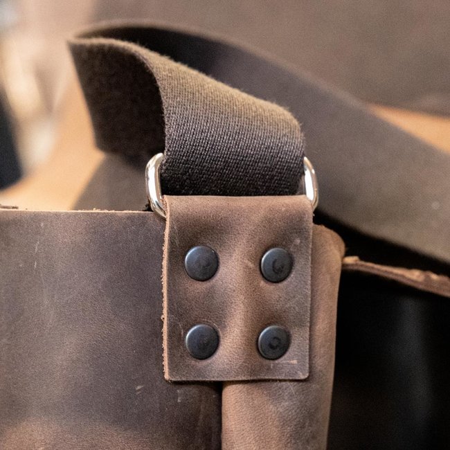 Vintage Ledertasche Umhängetasche klein