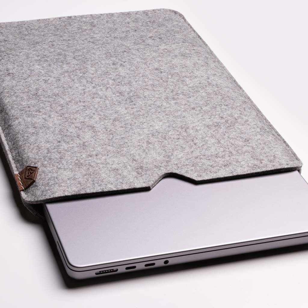 Laptop sleeve felt werktat