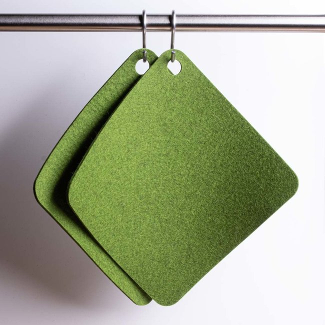 potholder of felt set of 2