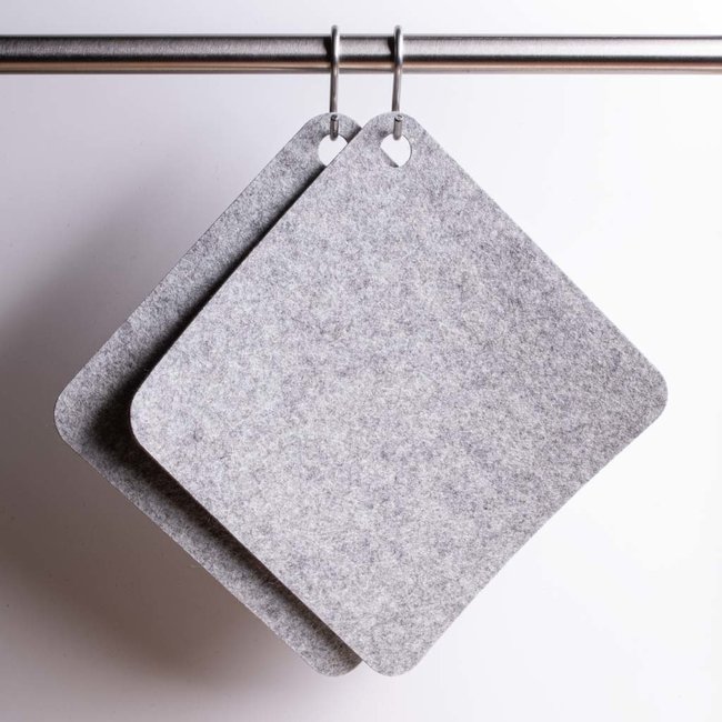 potholder of felt set of 2