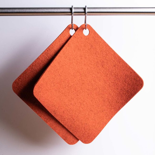 potholder of felt set of 2