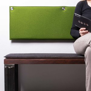 Wall cushion custom size in felt