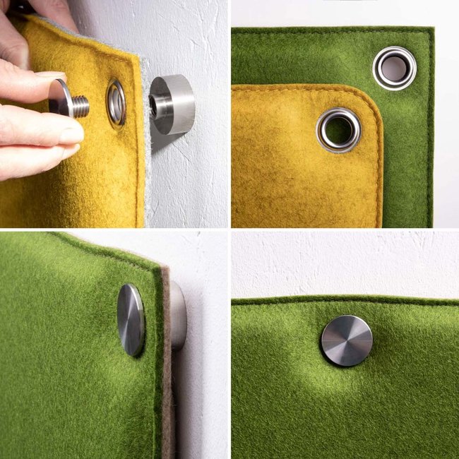 Wall cushion custom size of felt